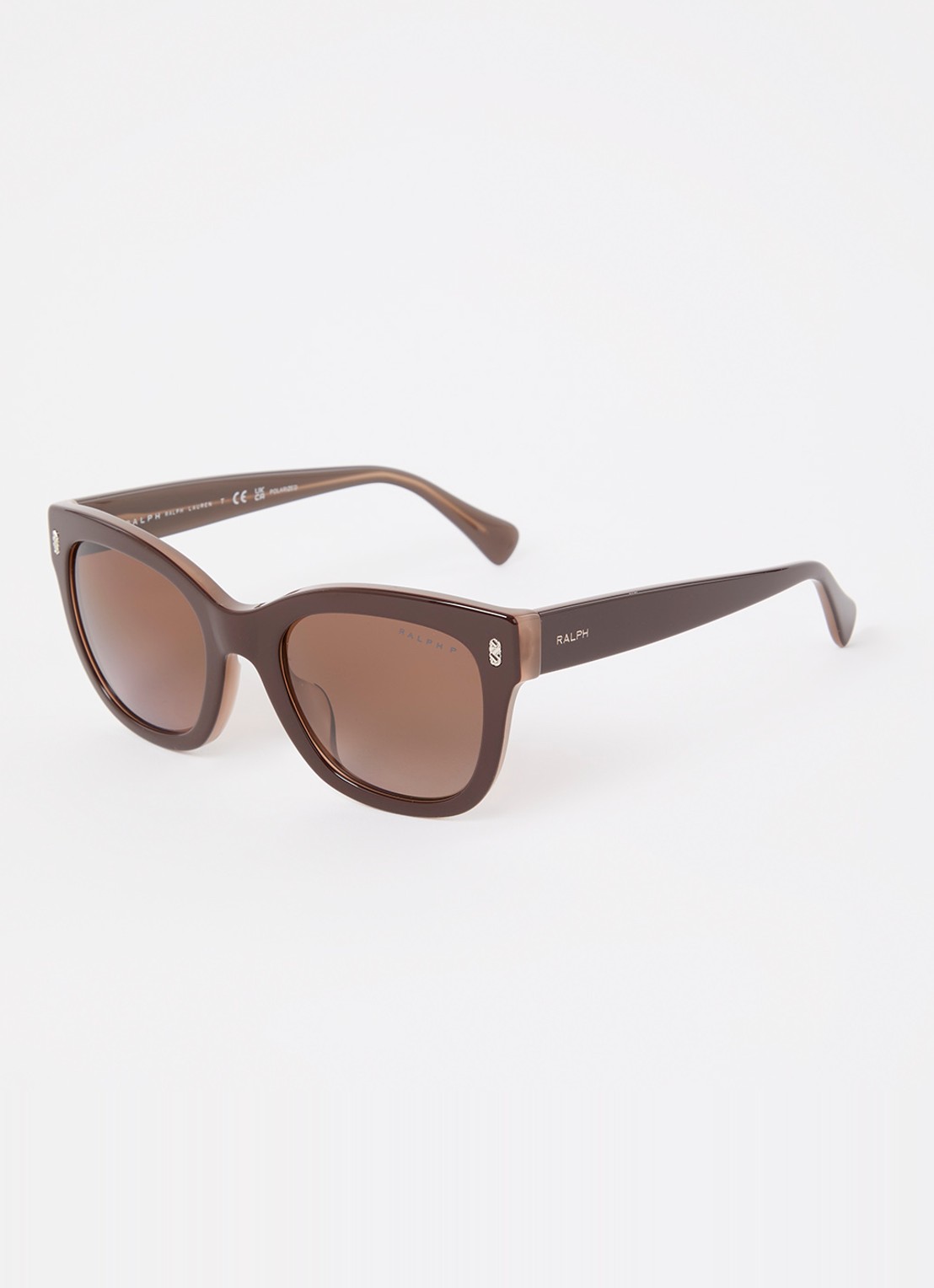 Ralph Lauren Wayfarer zonnebril RA5301U - voorkant bruin