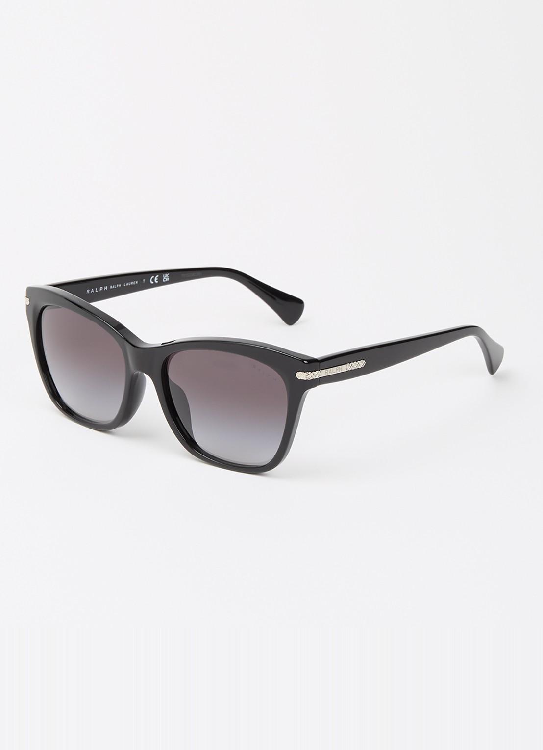 Ralph Lauren Wayfarer zonnebril RA5310U - voorkant zwart