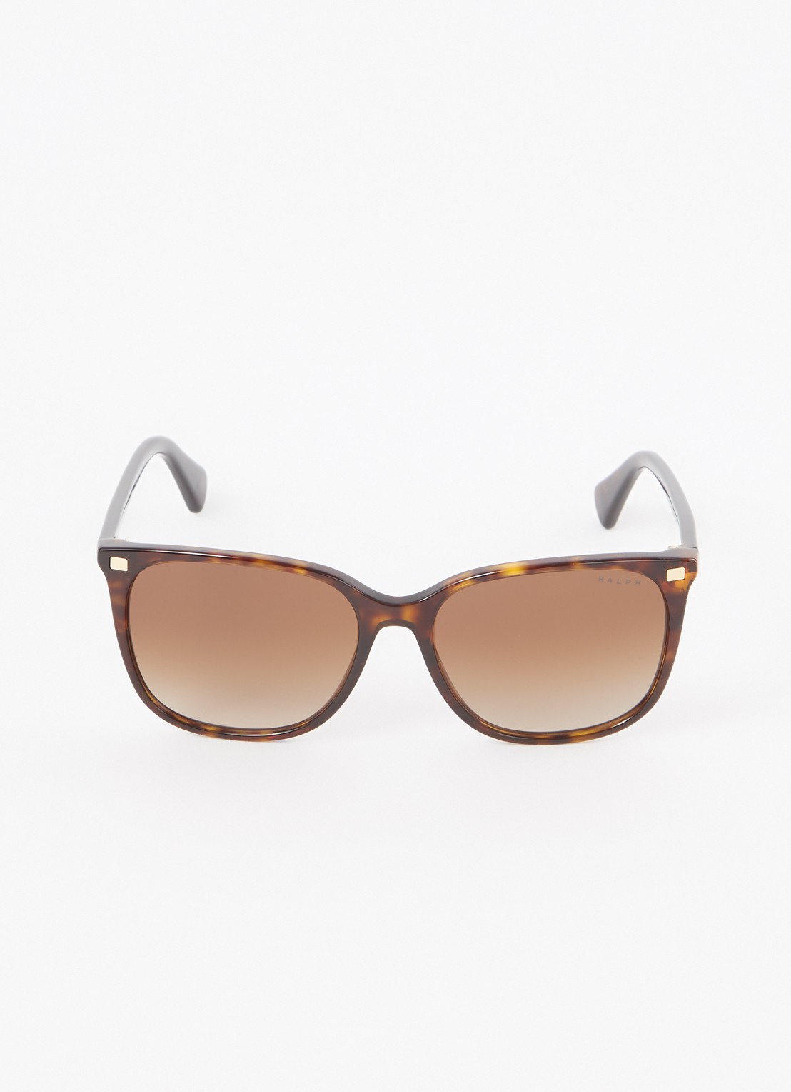 Ralph Lauren Wayfarer zonnebril VVCV RA5293  - voorkant 4 donkerbruin