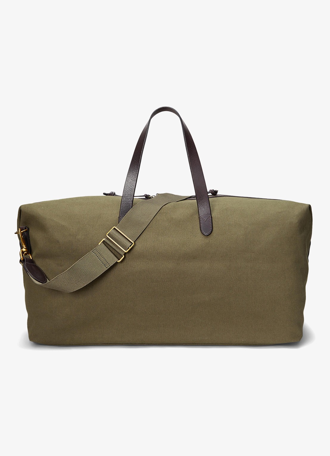 Ralph Lauren Weekendtas met logo - achterkant 7 defender grn / mosgroen