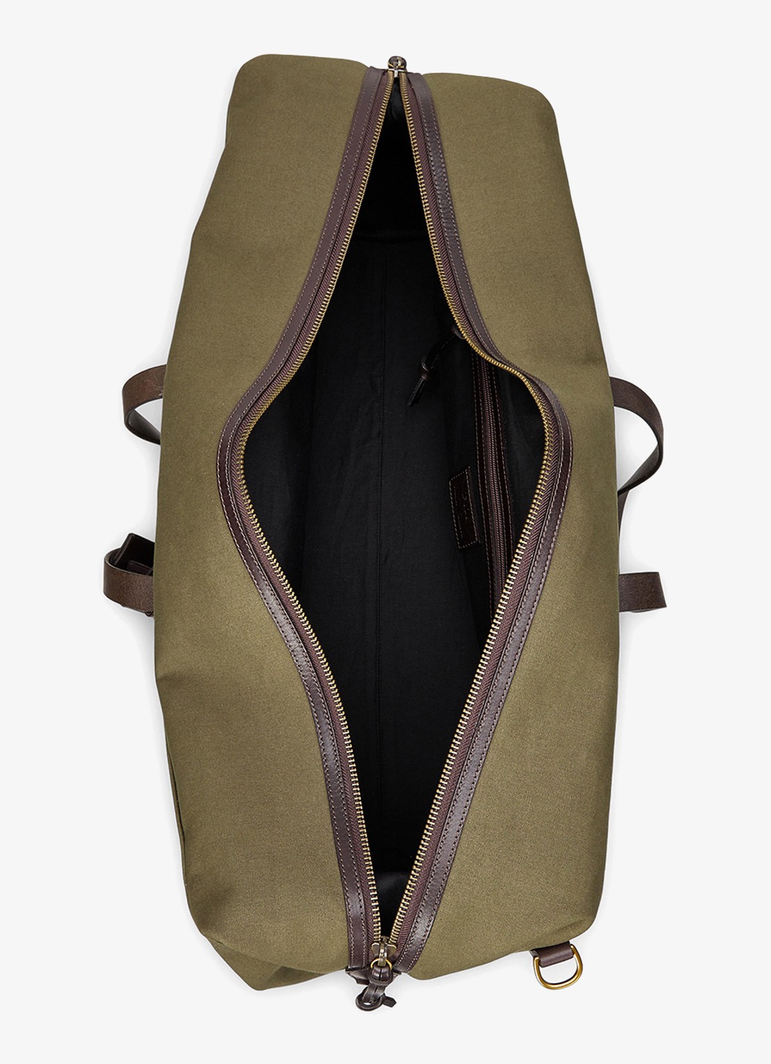 Ralph Lauren Weekendtas met logo - detail 4 defender grn / mosgroen