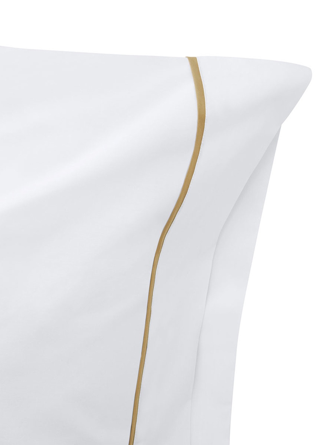 Ralph Lauren Westbank kussensloop van katoen perkal 200TC in 2-pack - achterkant 4 lichtgeel