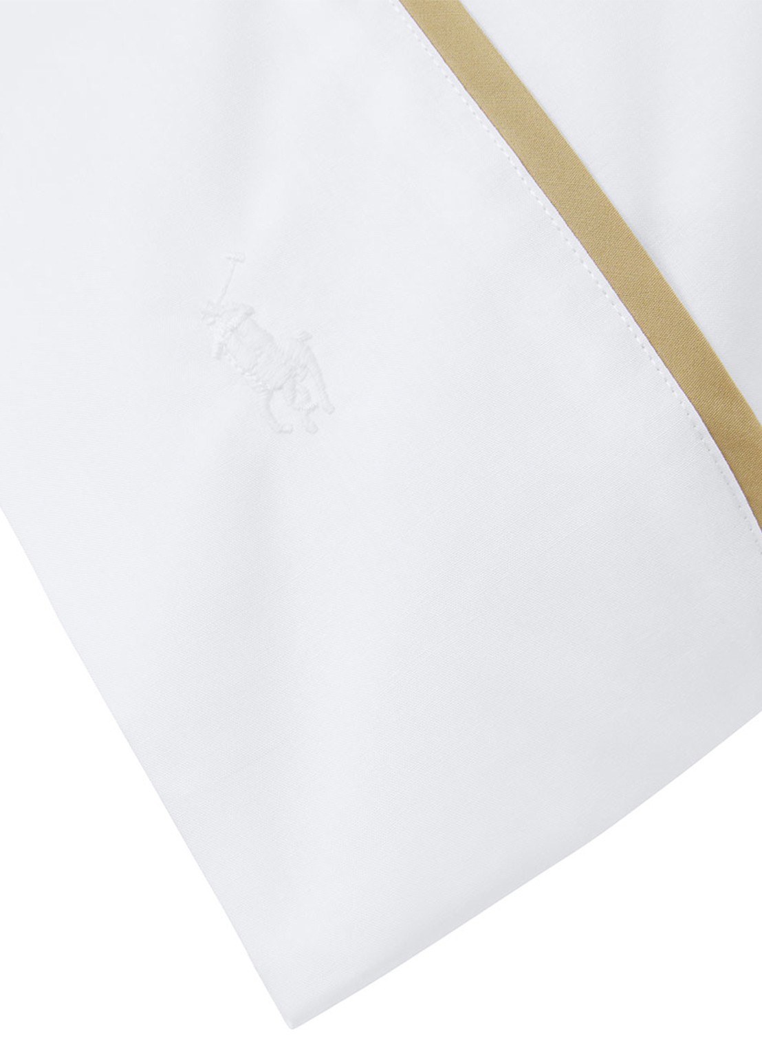 Ralph Lauren Westbank kussensloop van katoen perkal 200TC in 2-pack - voorkant 2 lichtgeel
