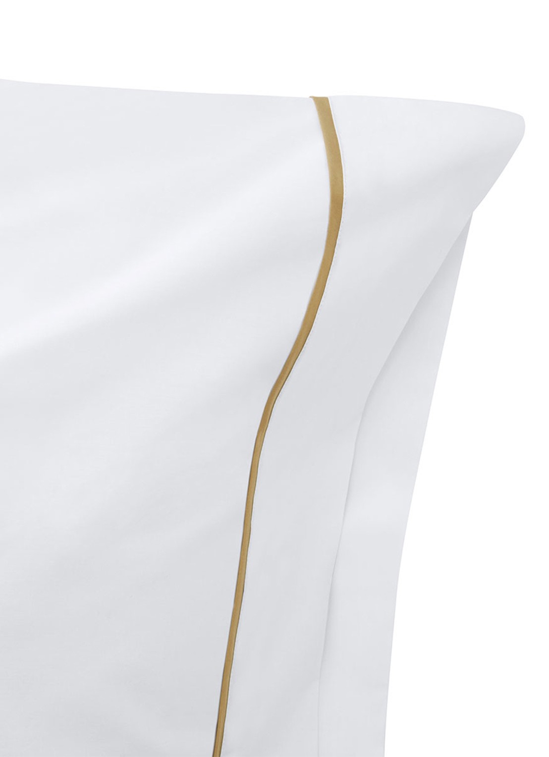 Ralph Lauren Westbank kussensloop van katoen perkal 200TC in 2-pack - achterkant 5 lichtgeel