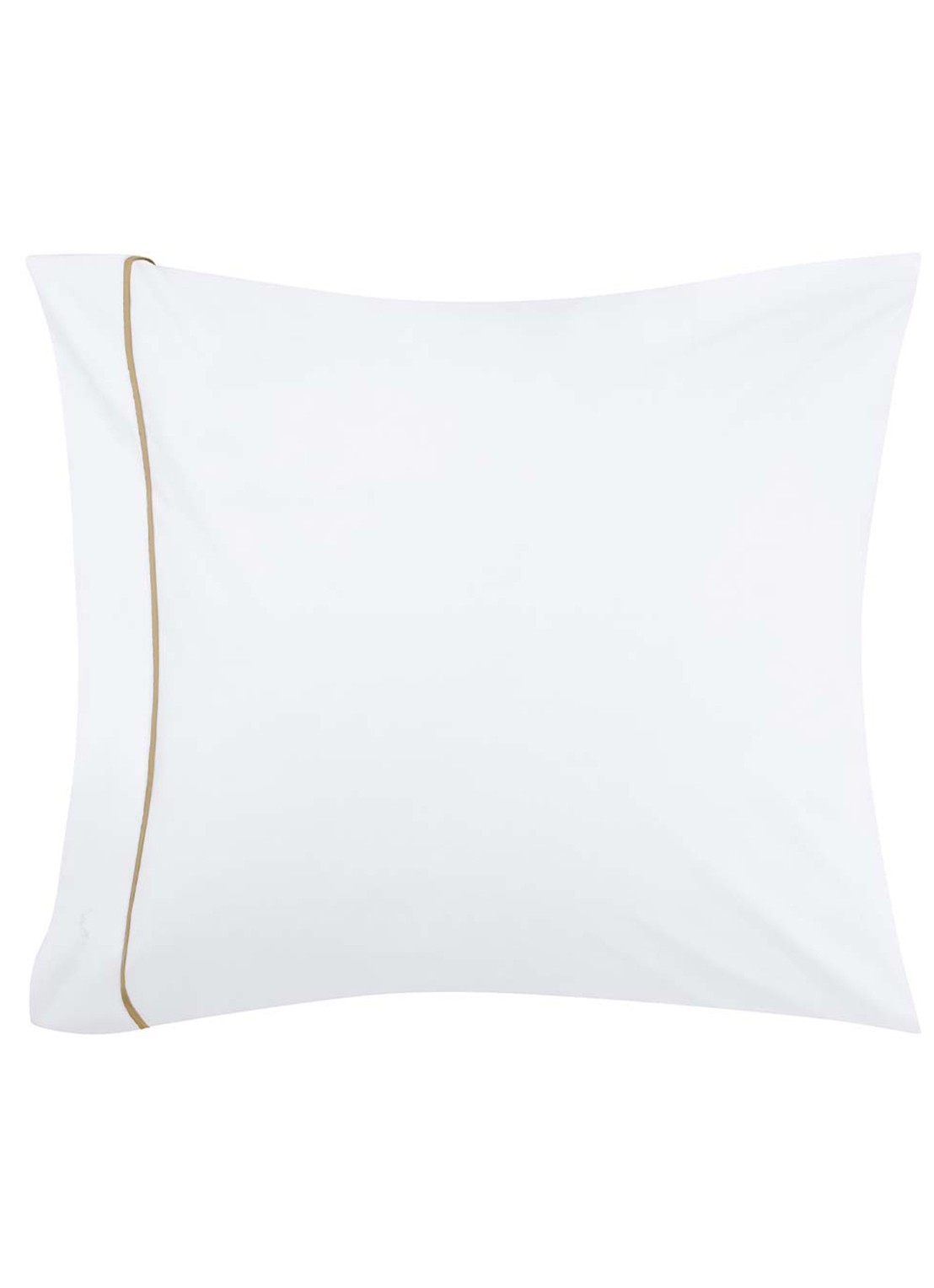 Ralph Lauren Westbank kussensloop van katoen perkal 200TC in 2-pack - voorkant 3 lichtgeel