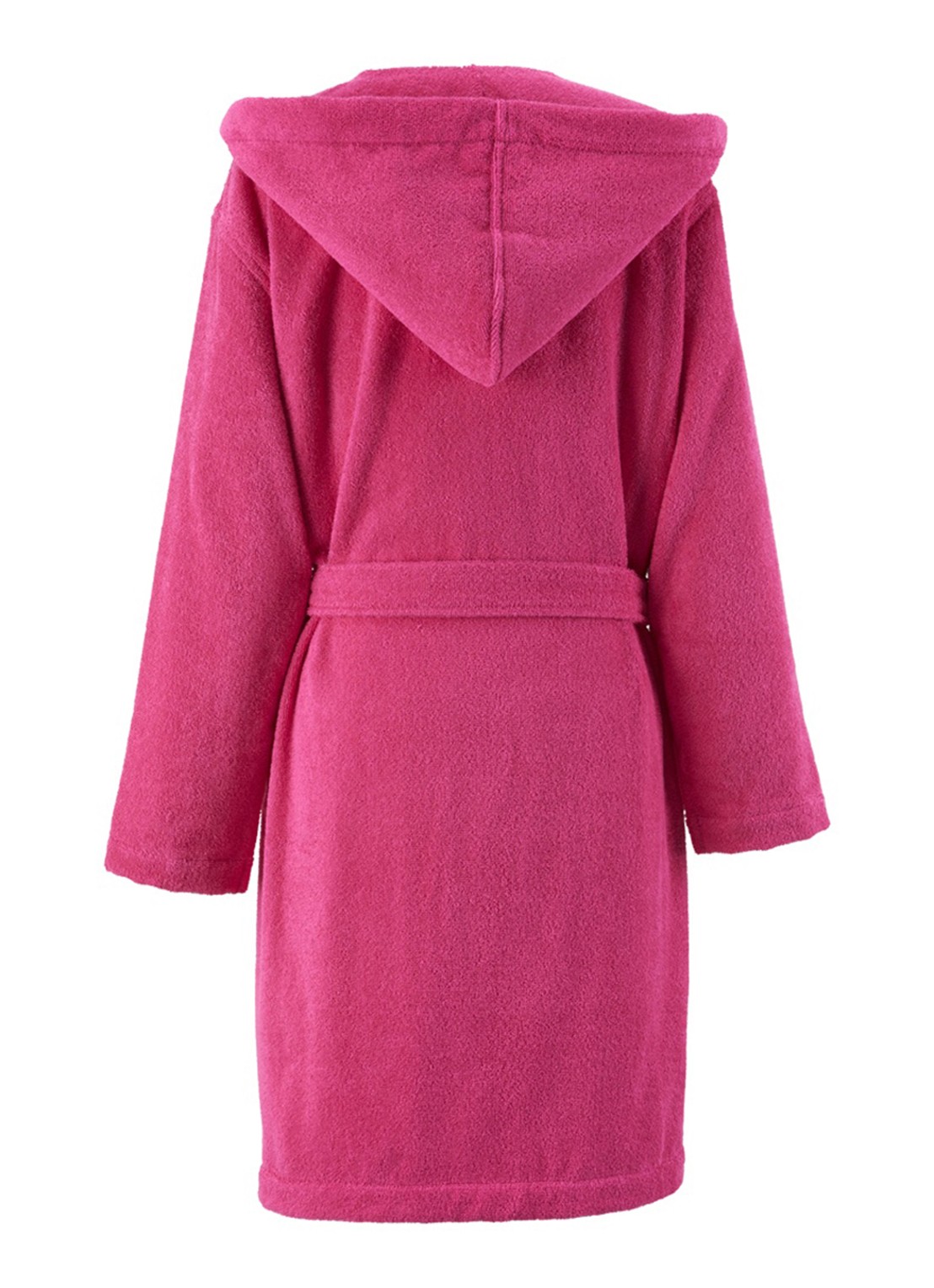 Ralph Lauren Zoe badjas met logoborduring - achterkant 6 fuchsia