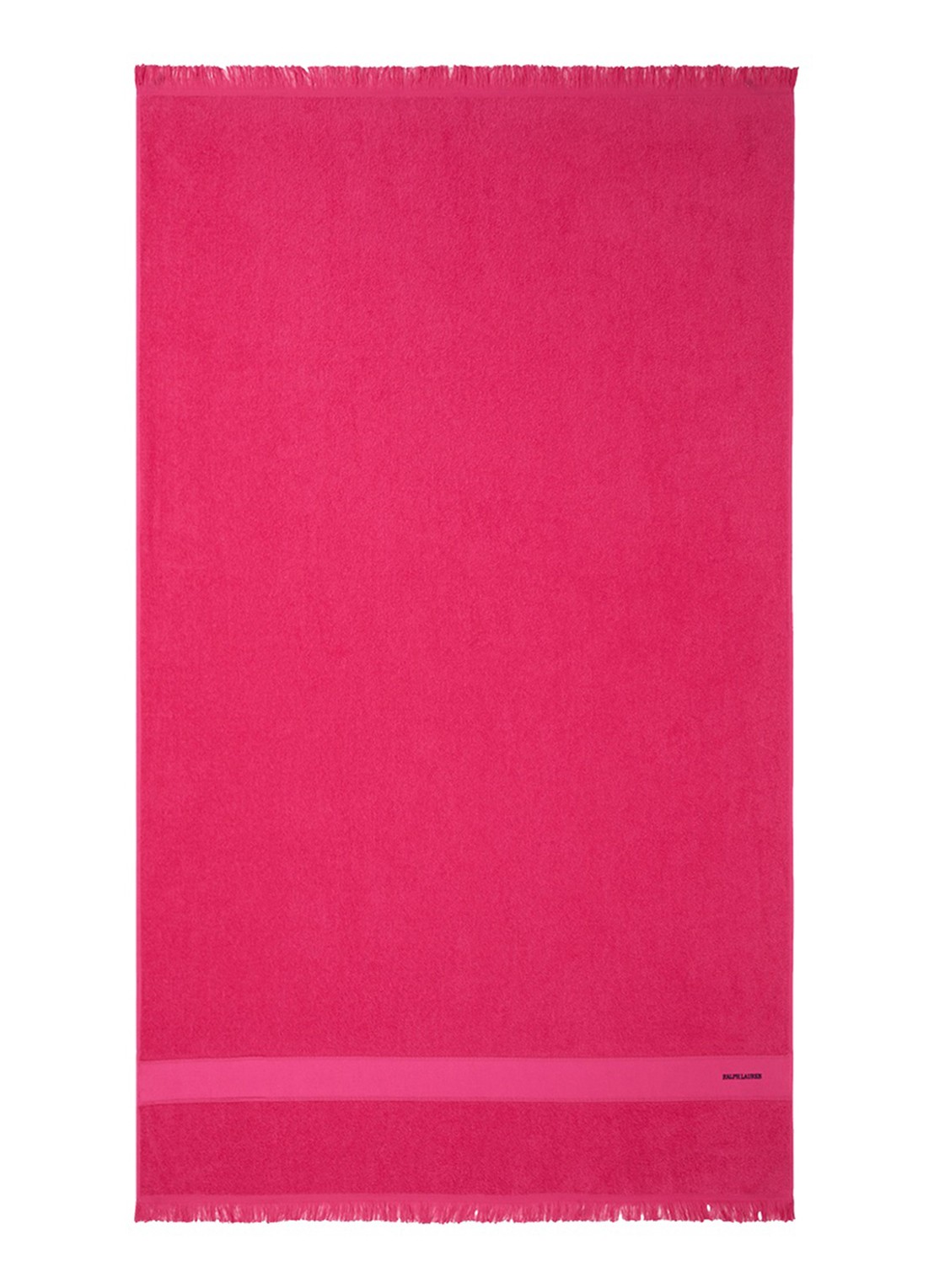 Ralph Lauren Zoe strandlaken - 100 x 170 cm - voorkant fuchsia