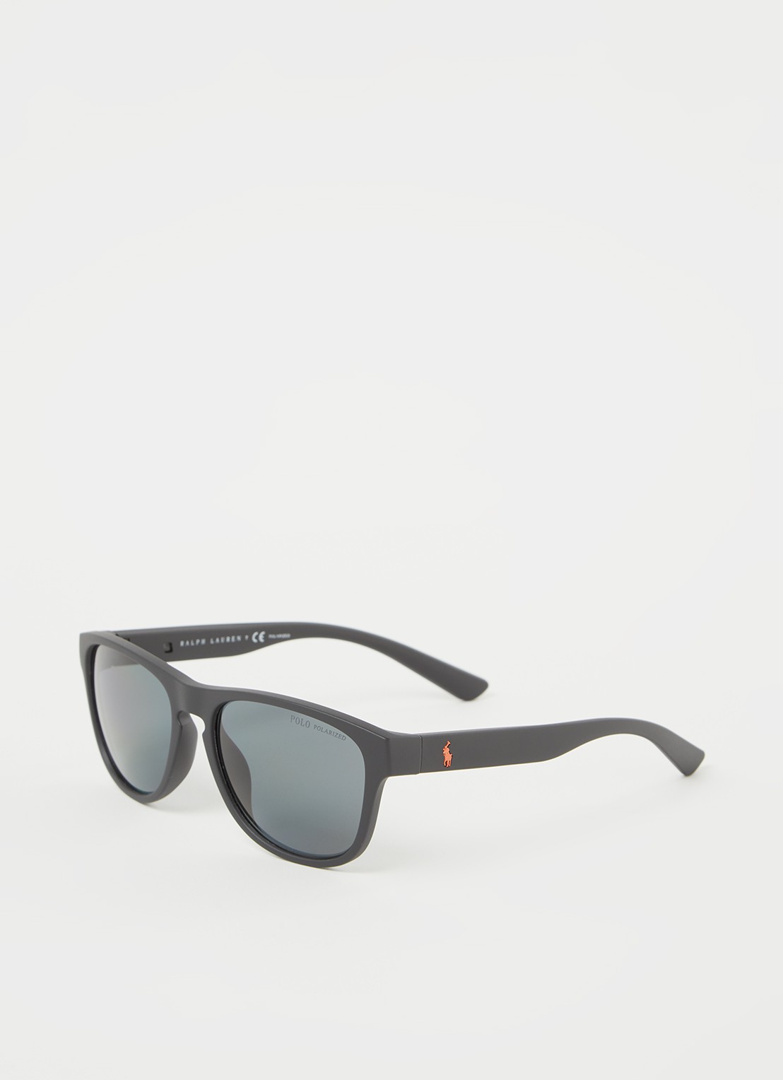 Ralph Lauren Zonnebril gepolariseerd met verwisselbare brillenpoten PH4180U - voorkant zwart