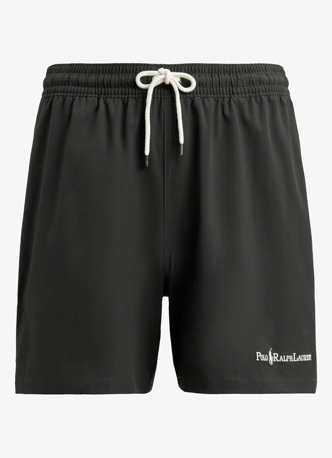 Ralph Lauren Zwemshorts met logo - voorkant 4 deep grey w/ emb / donkergrijs
