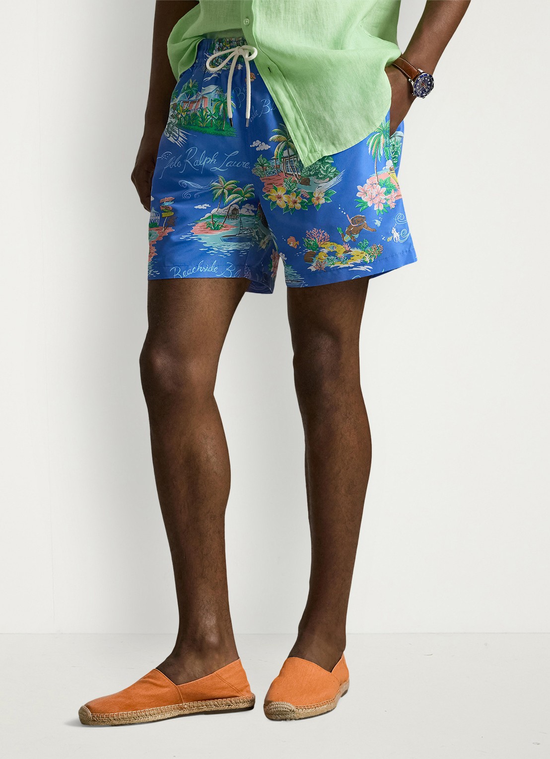 Ralph Lauren Zwemshorts met print - detail 3 bahamas bear-zyot