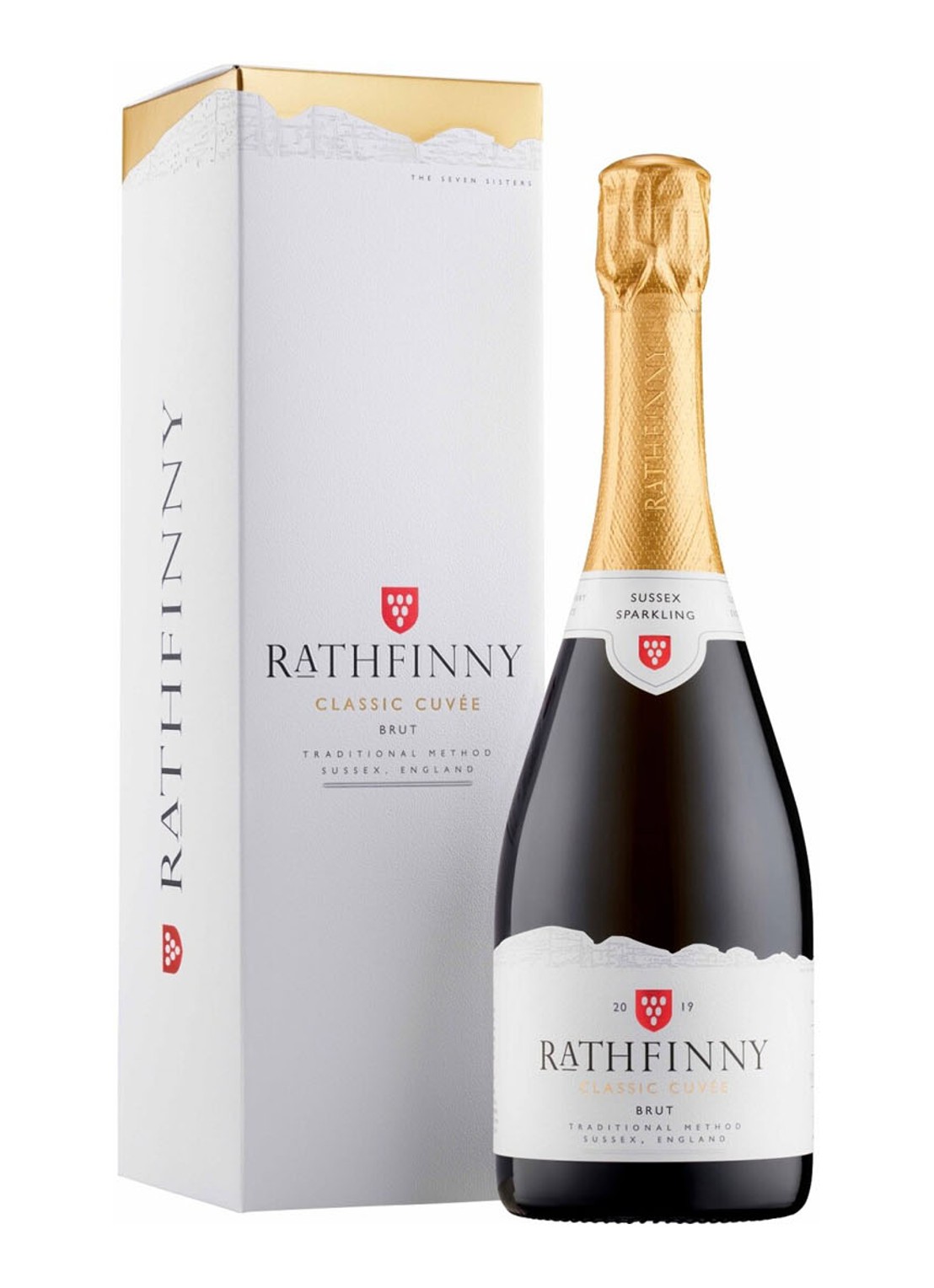 Rathfinny Classic Cuvée mousserende wijn in geschenkverpakking 750 ml - voorkant undefined