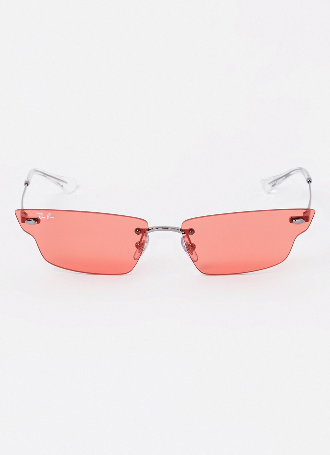 Ray-Ban Anh zonnebril RB3731 - detail zilver
