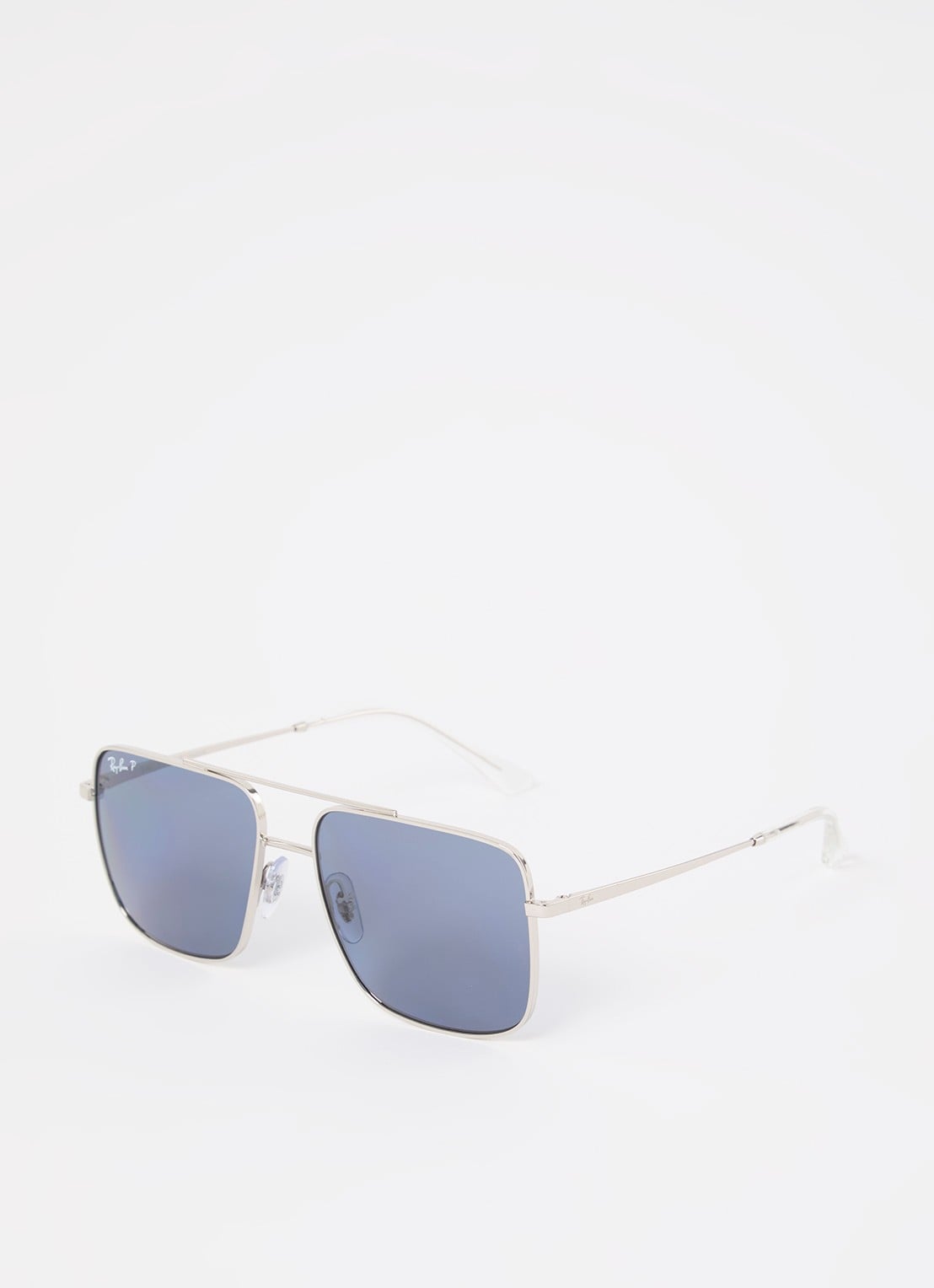 Ray-Ban Ari zonnebril gepolariseerd RB3758 - voorkant zilver