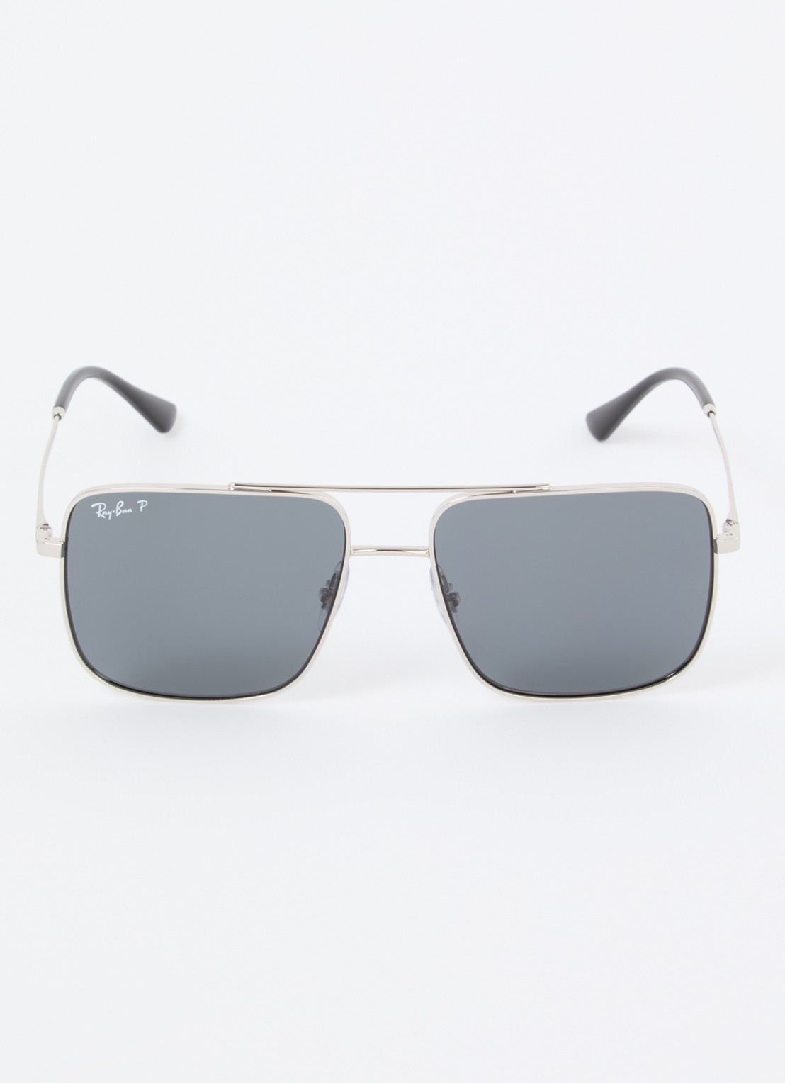 Ray-Ban Ari zonnebril gepolariseerd RB3758 - detail 2 zilver