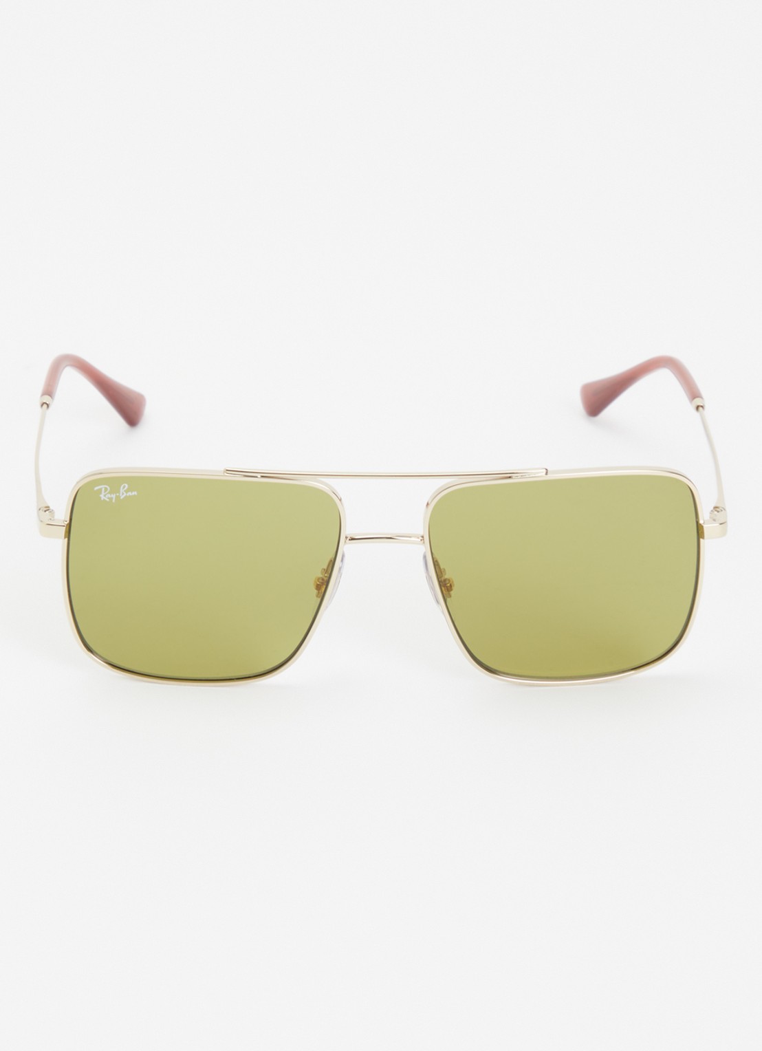 Ray-Ban Ari zonnebril RB3758 - detail goud