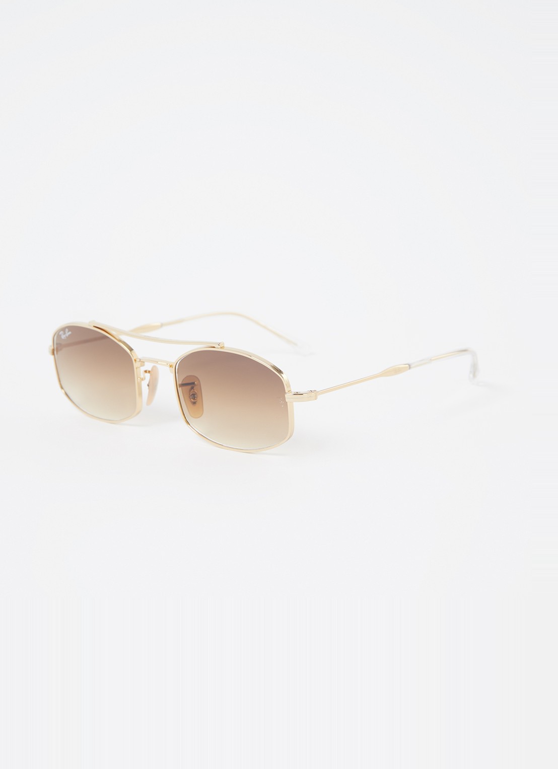 Ray-Ban Arista zonnebril RB3719 - voorkant goud