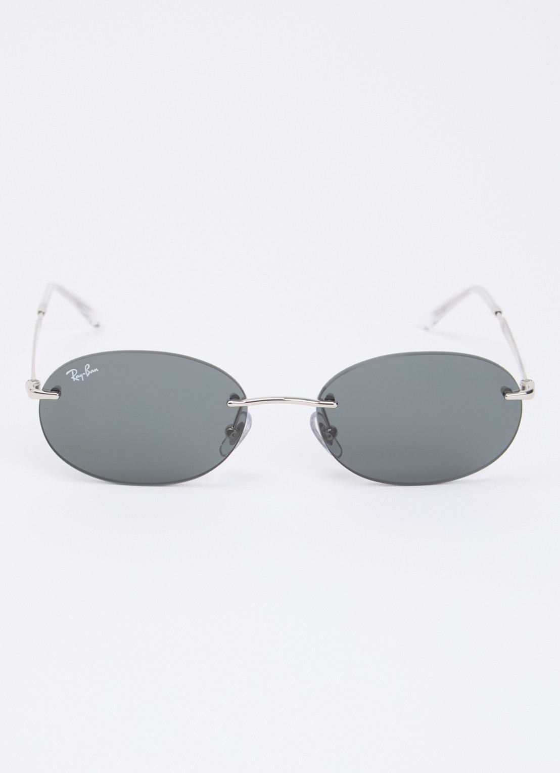 Ray-Ban Arista zonnebril RB3767 - detail zilver