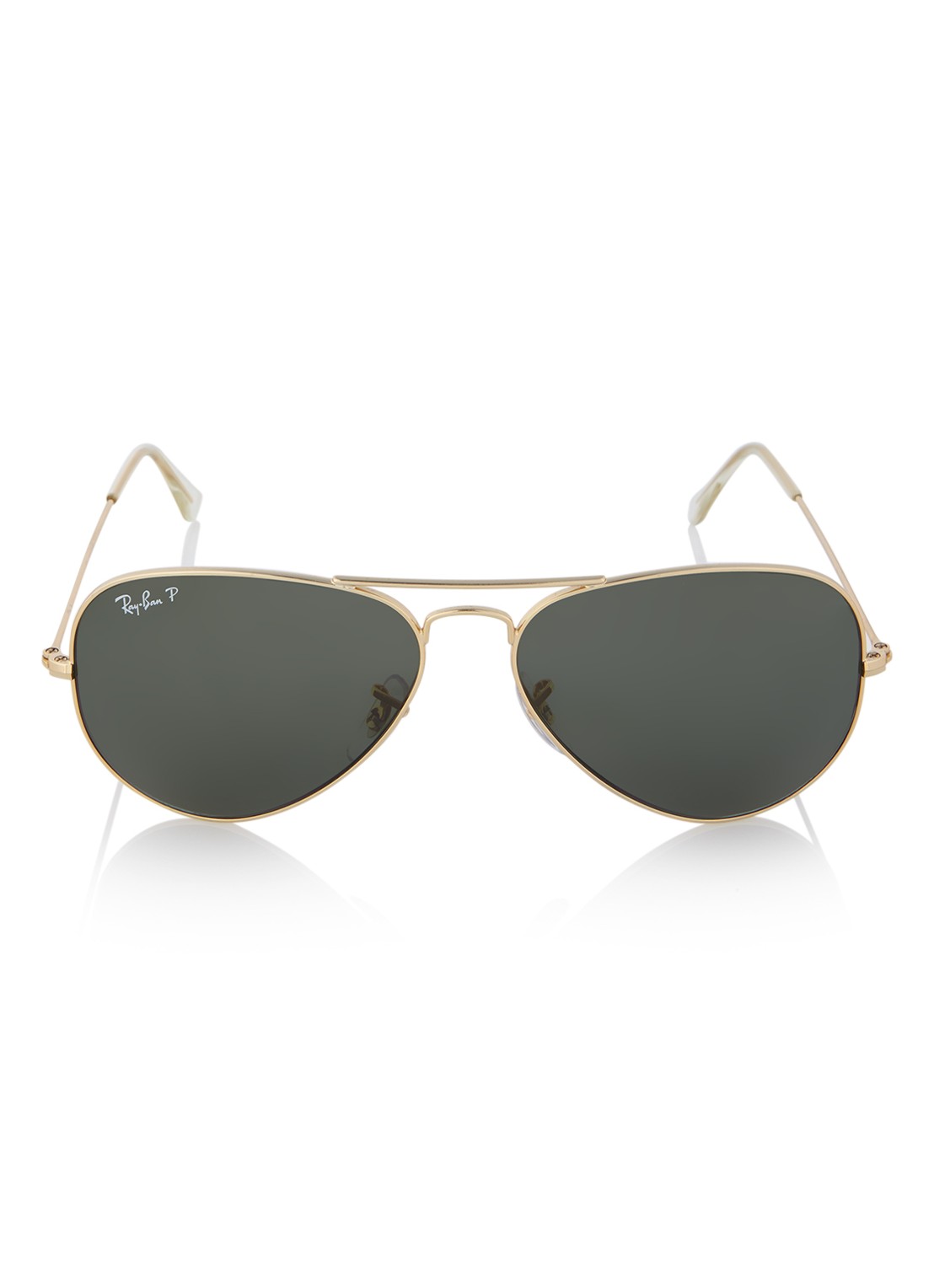 Ray-Ban Aviator Classic zonnebril gepolariseerd RB3025 - detail 3 goud