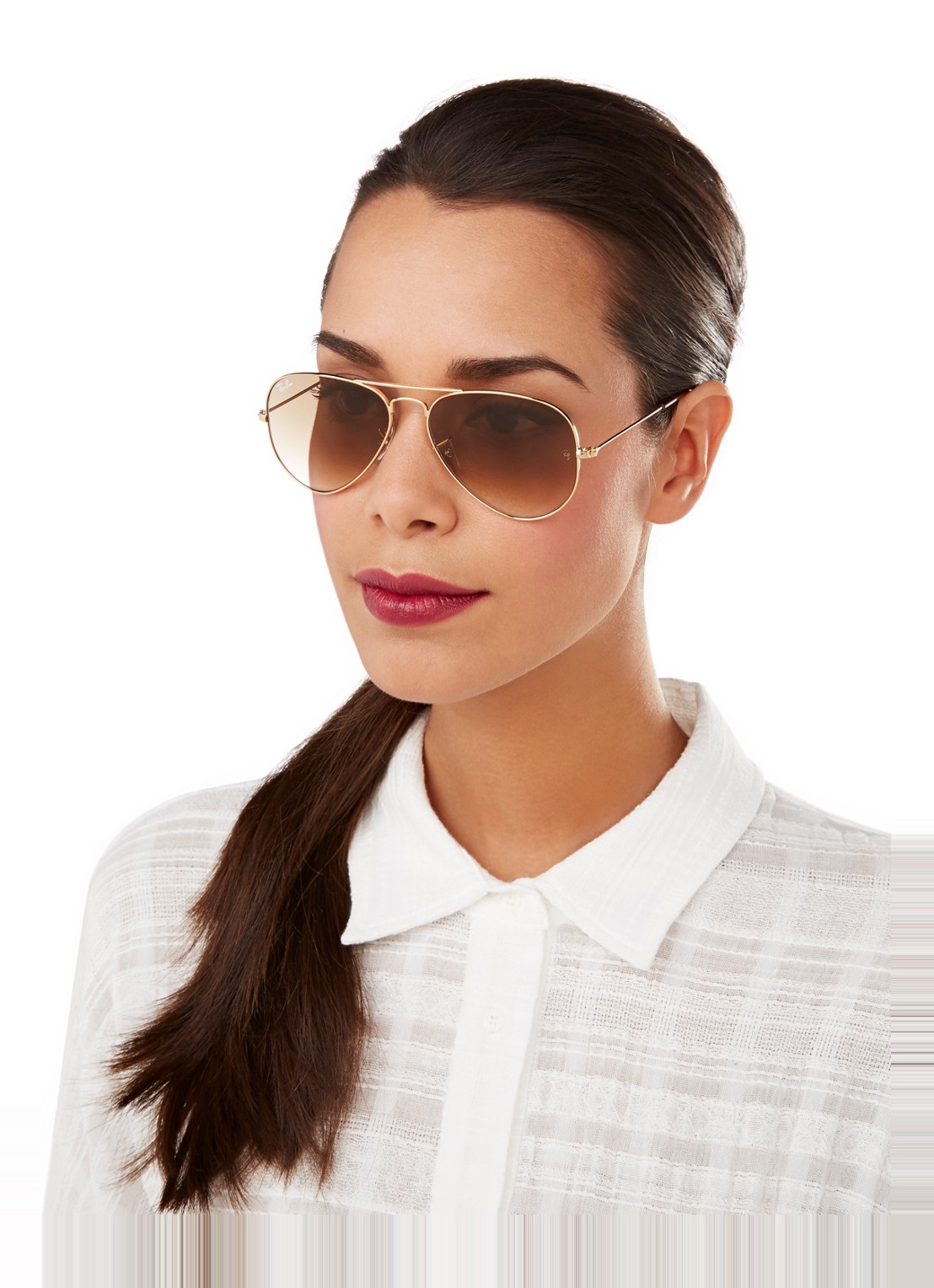 Ray-Ban Aviator Classic zonnebril RB3025 - detail 6 goud