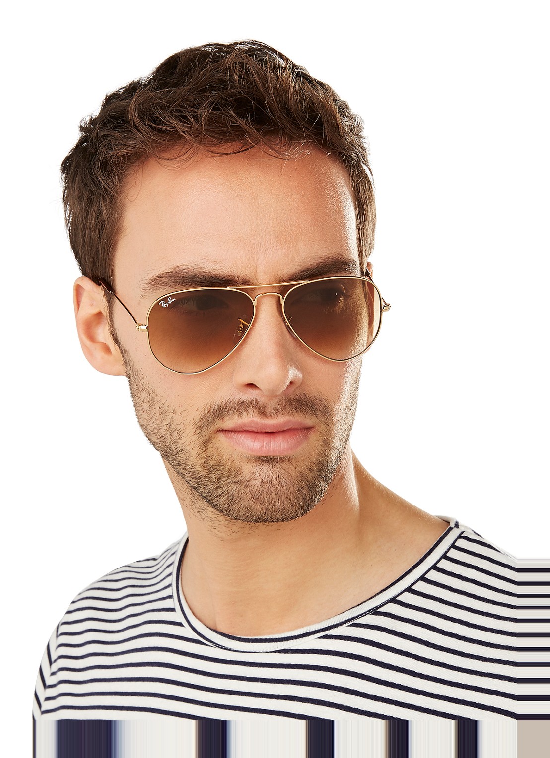 Ray-Ban Aviator Classic zonnebril RB3025 - detail 7 goud