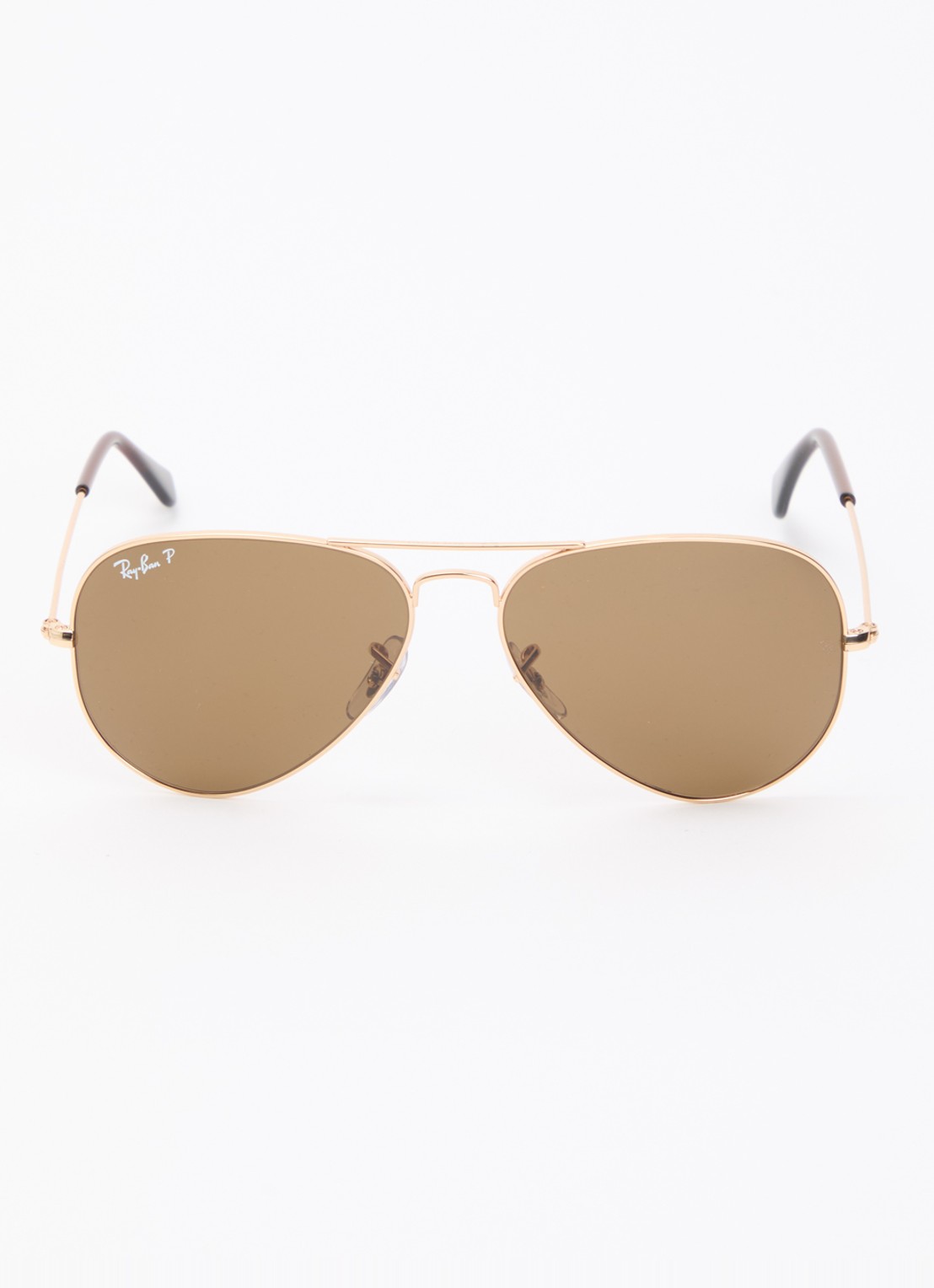 Ray-Ban Aviator Large Metal zonnebril gepolariseerd RB3025 - detail goud