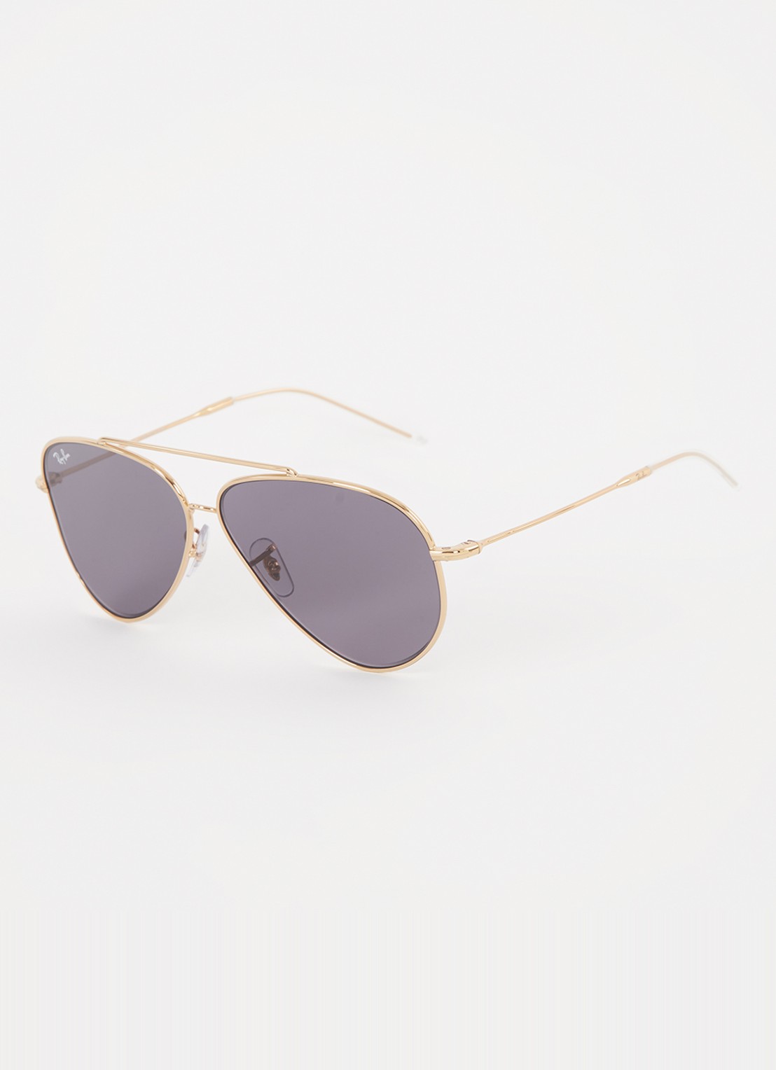 Ray-Ban Aviator Reverse zonnebril RBR0101S - voorkant goud
