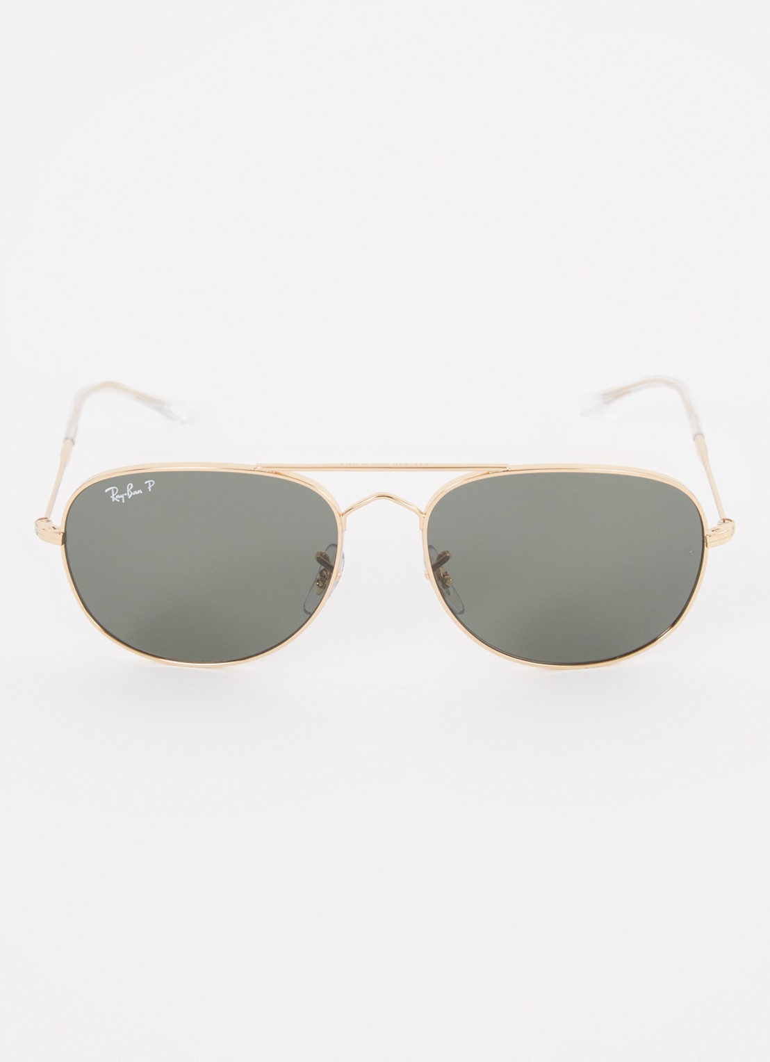 Ray-Ban Bain Bridge zonnebril gepolariseerd RB3735 - detail 2 goud