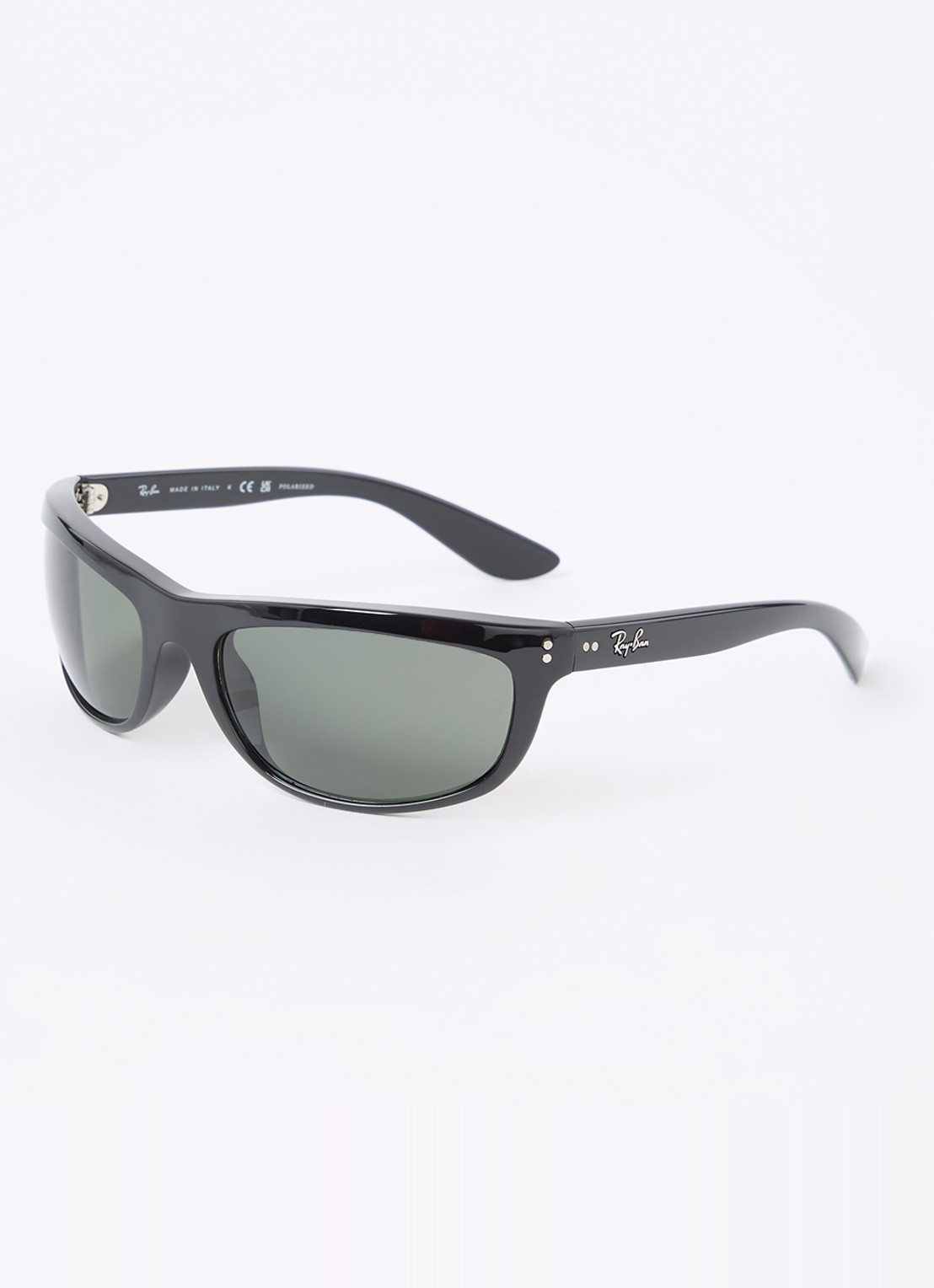 Ray-Ban Balorama zonnebril gepolariseerd RB4089 - voorkant zwart