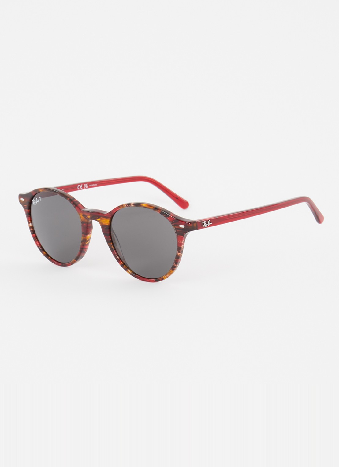 Ray-Ban Bernard zonnebril gepolariseerd RB2230 - voorkant bruin