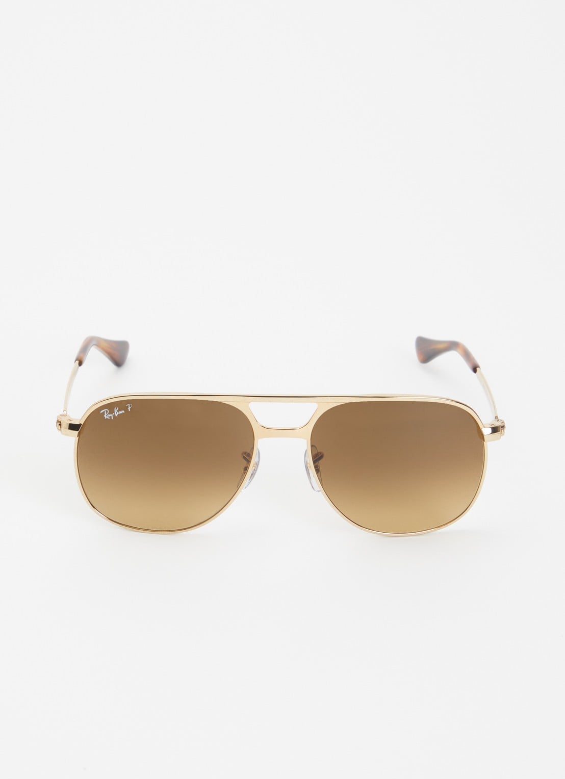 Ray-Ban Bill Max zonnebril RB3793 - detail 2 lichtbruin