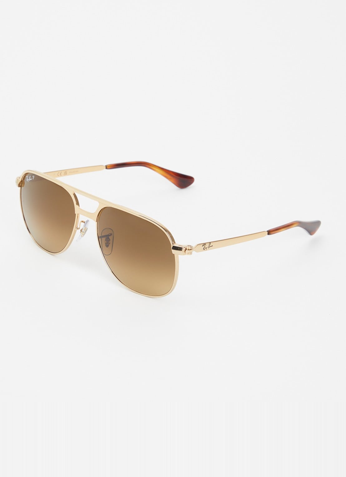 Ray-Ban Bill Max zonnebril RB3793 - voorkant lichtbruin