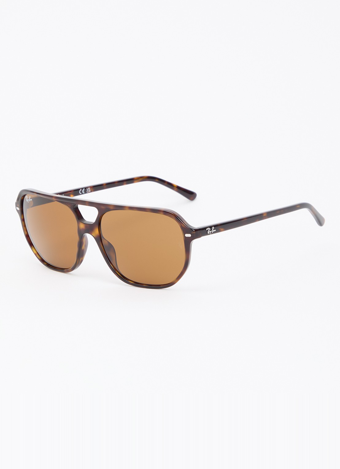 Ray-Ban Bill one piloten zonnebril RB2205  - voorkant bruin