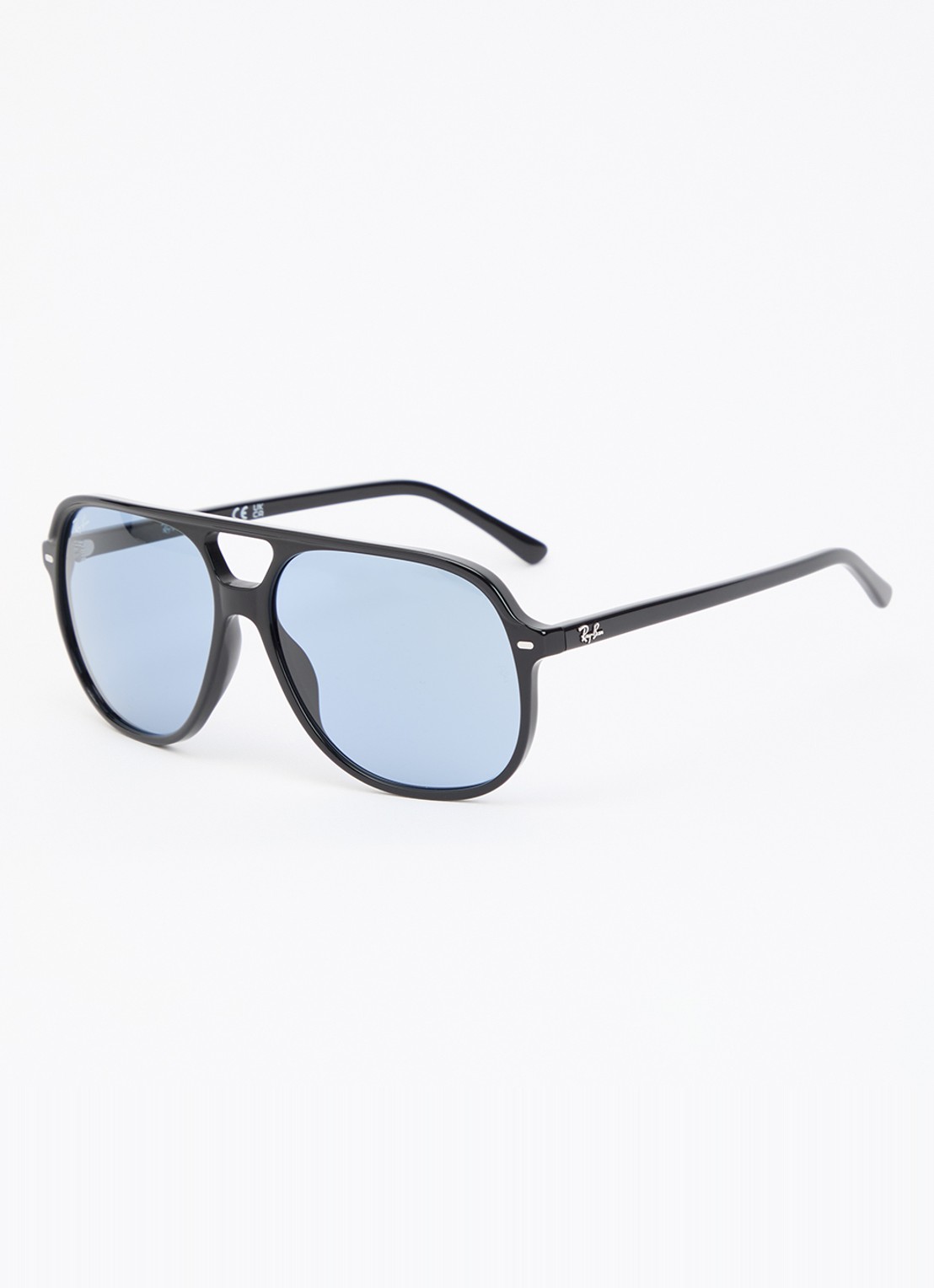 Ray-Ban Bill Summer Capsule piloten zonnebril RB2198  - voorkant 4 zwart