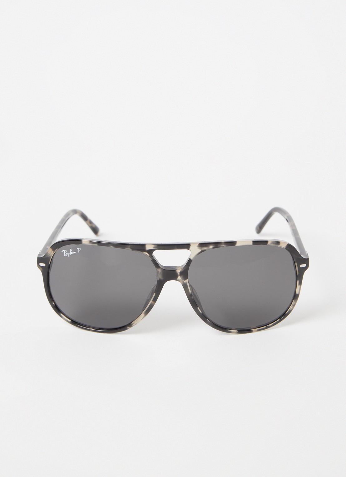 Ray-Ban Bill zonnebril gepolariseerd RB2198 - voorkant 3 donkergrijs