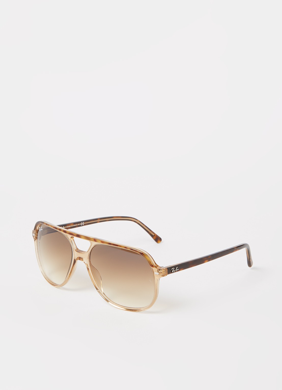 Ray-Ban Bill zonnebril RB2198  - voorkant lichtbruin