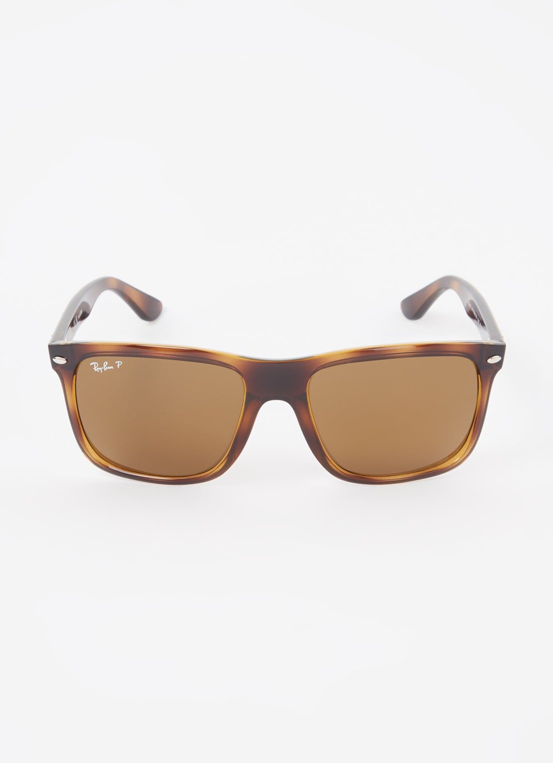 Ray-Ban Boyfriend Two zonnebril gepolariseerd RB4547 - detail donkerbruin