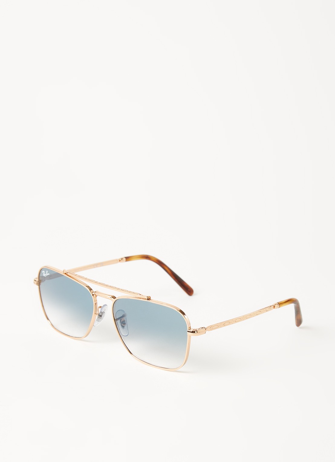 Ray-Ban Caravan zonnebril RB3636 - voorkant roségoud
