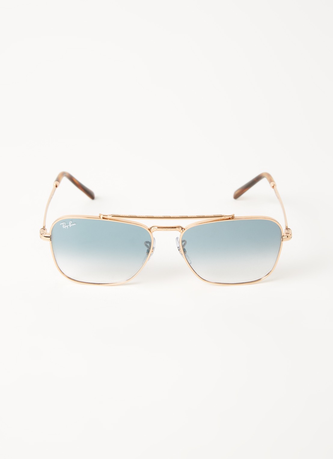 Ray-Ban Caravan zonnebril RB3636 - voorkant 2 roségoud