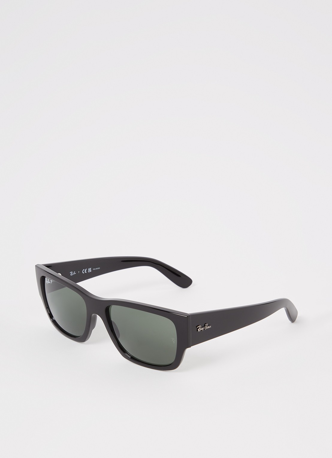 Ray-Ban Carlos zonnebril gepolariseerd RB0947S - voorkant zwart