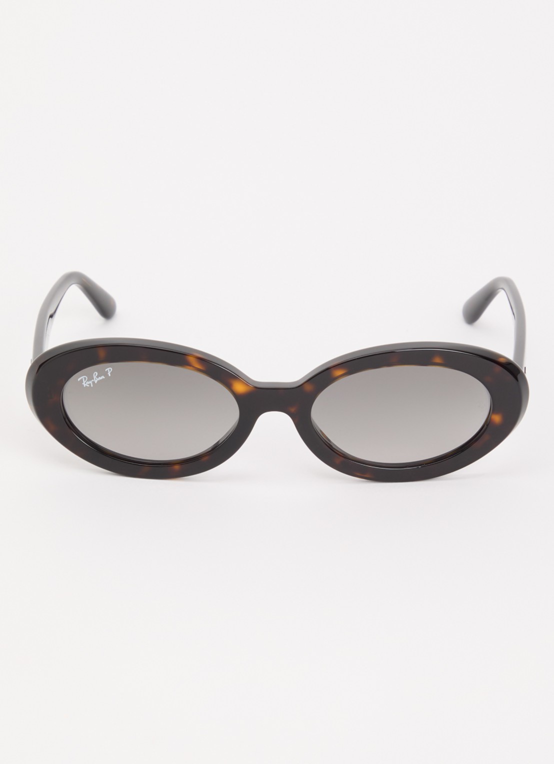 Ray-Ban Cat Eye zonnebril gepolariseerd RB2223 - detail donkerbruin