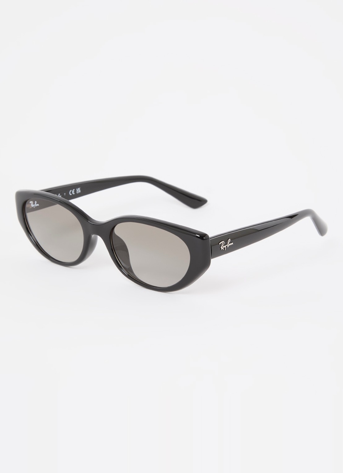 Ray-Ban Cat Eye zonnebril RB4457D - voorkant zwart