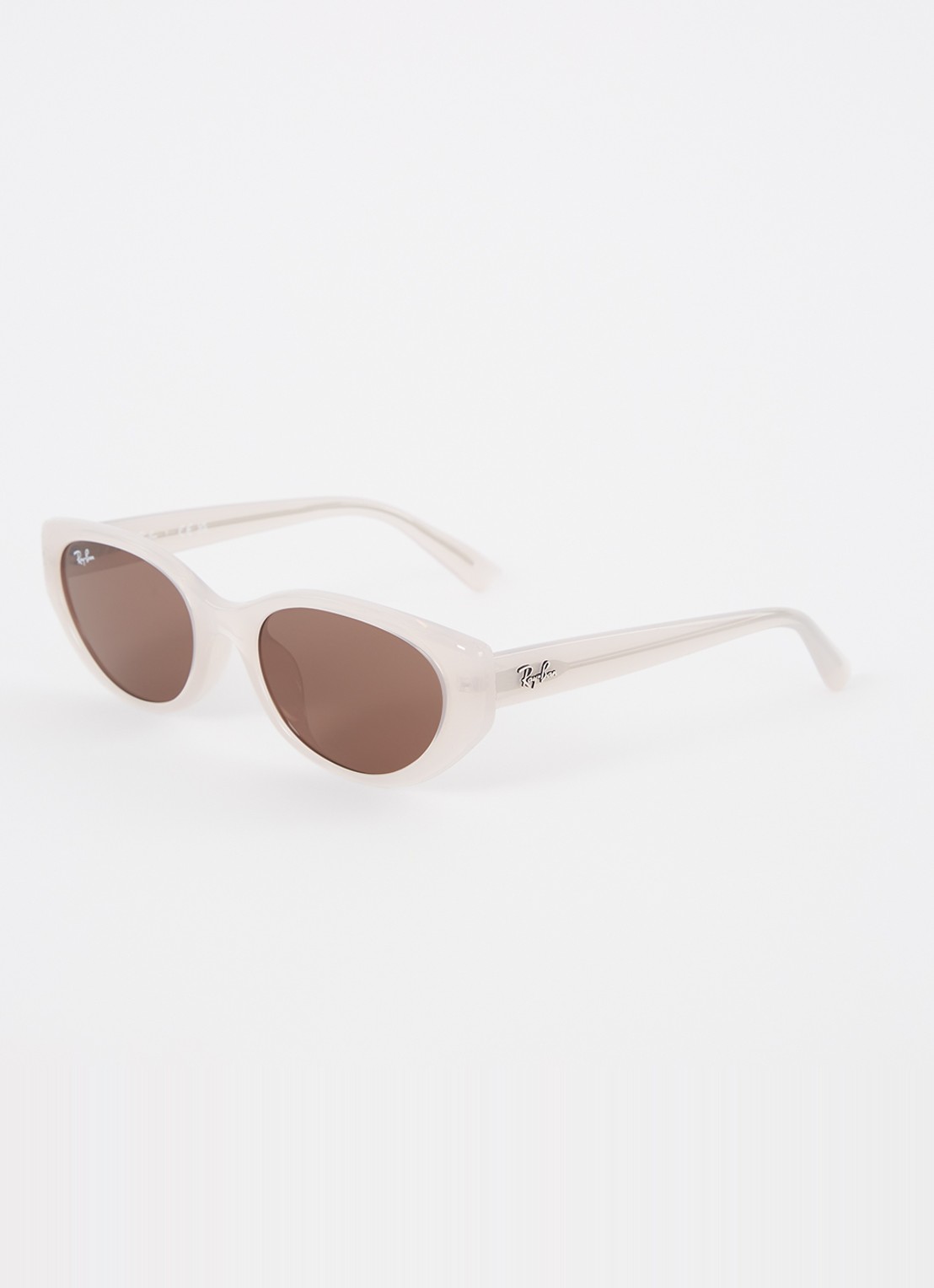Ray-Ban Cat Eye zonnebril RB4457D - voorkant 4 lichtroze