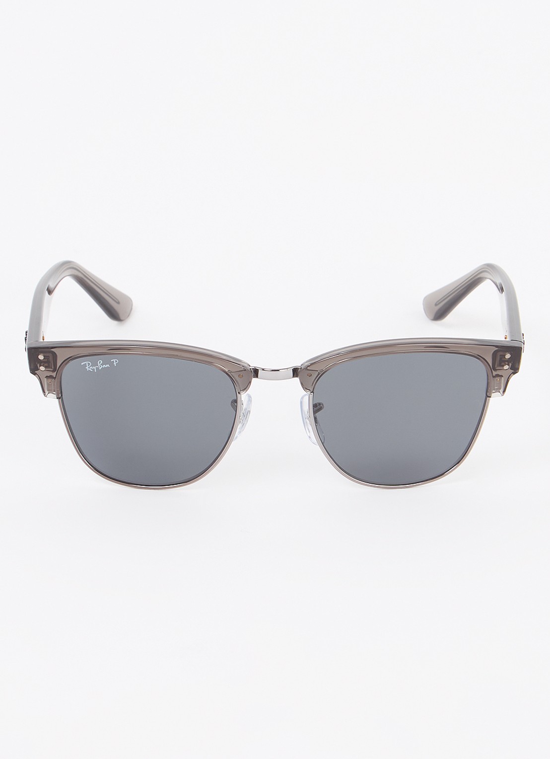 Ray-Ban Clubmaster Reverse zonnebril gepolariseerd RBR0504S  - detail 2 grijs