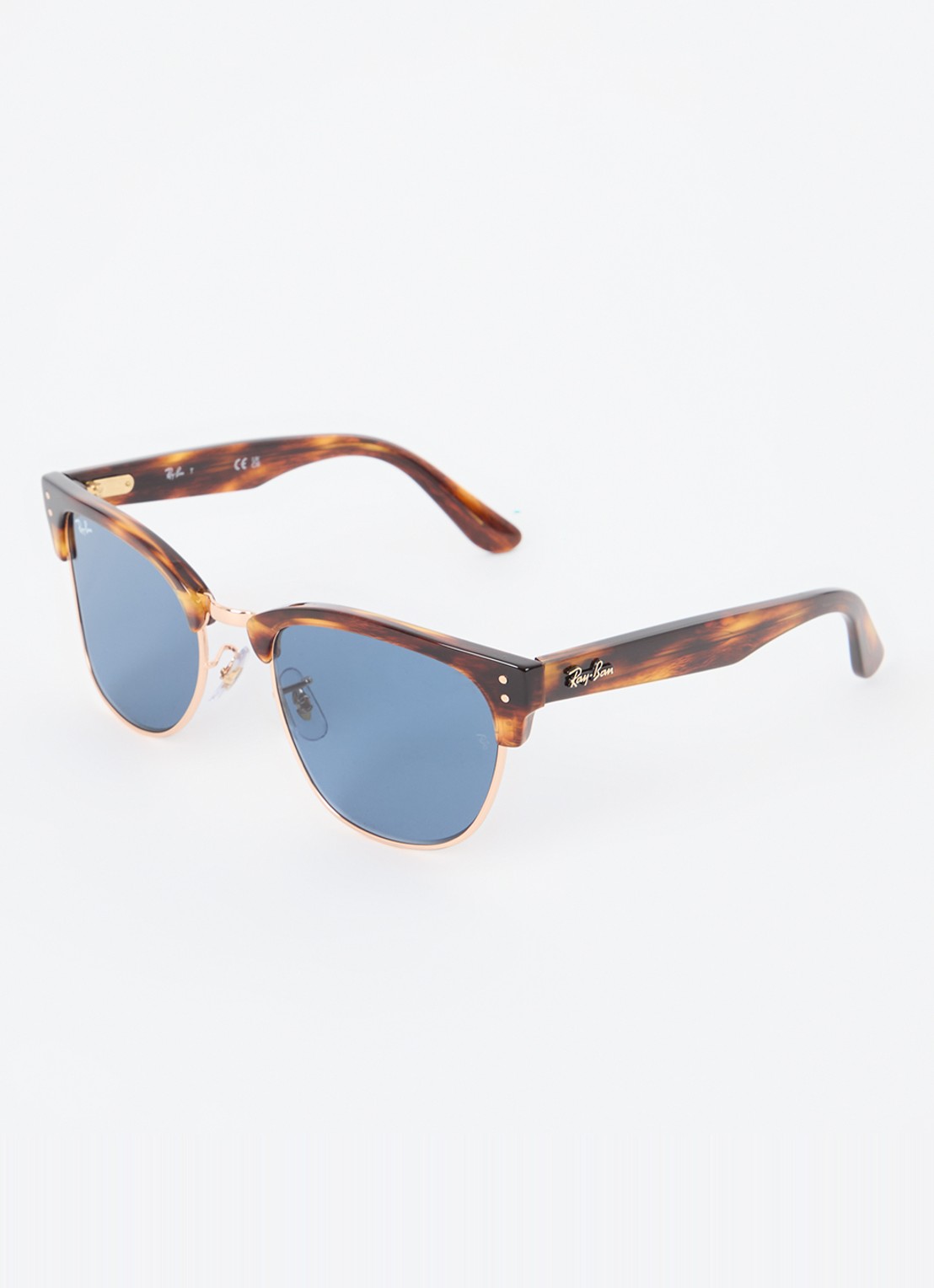 Ray-Ban Clubmaster Reverse zonnebril RBR0504S - voorkant 4 bruin