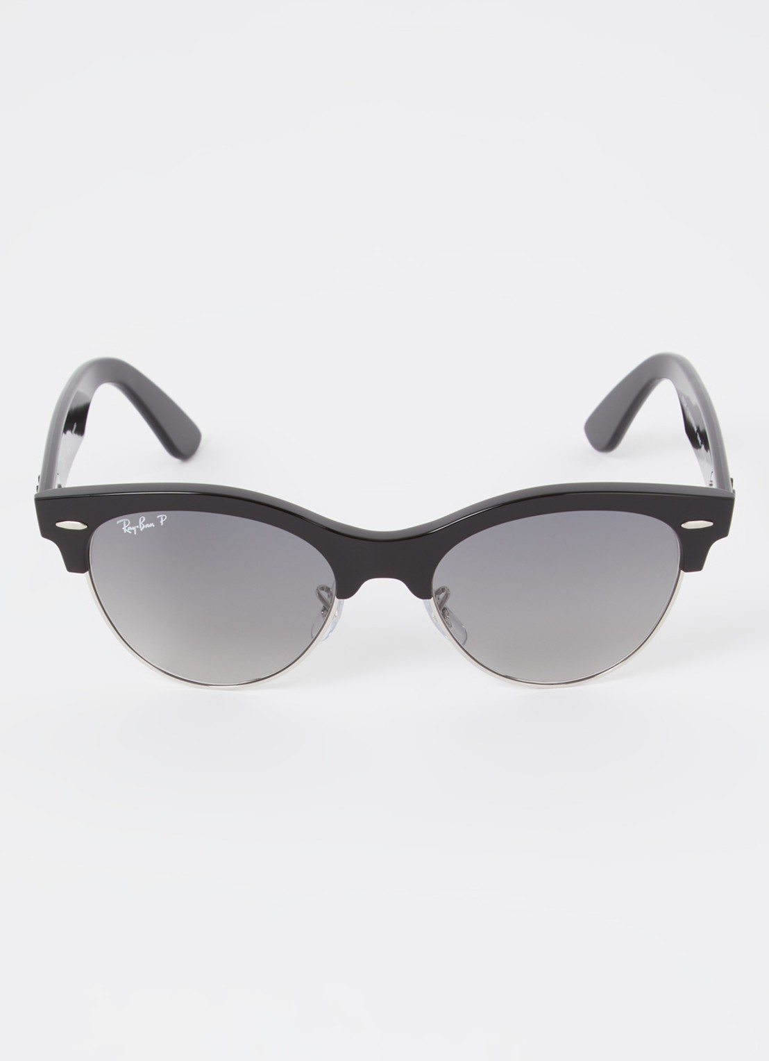 Ray-Ban Clubmaster Way zonnebril gepolariseerd RB2341 - detail zwart