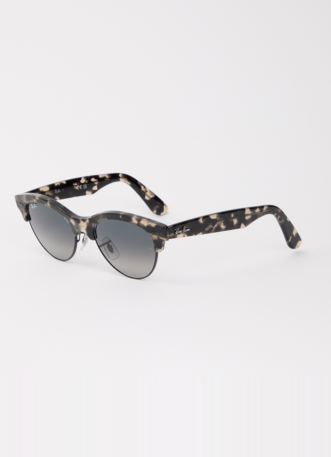Ray-Ban Clubmaster Way zonnebril RB2341 - voorkant zwart