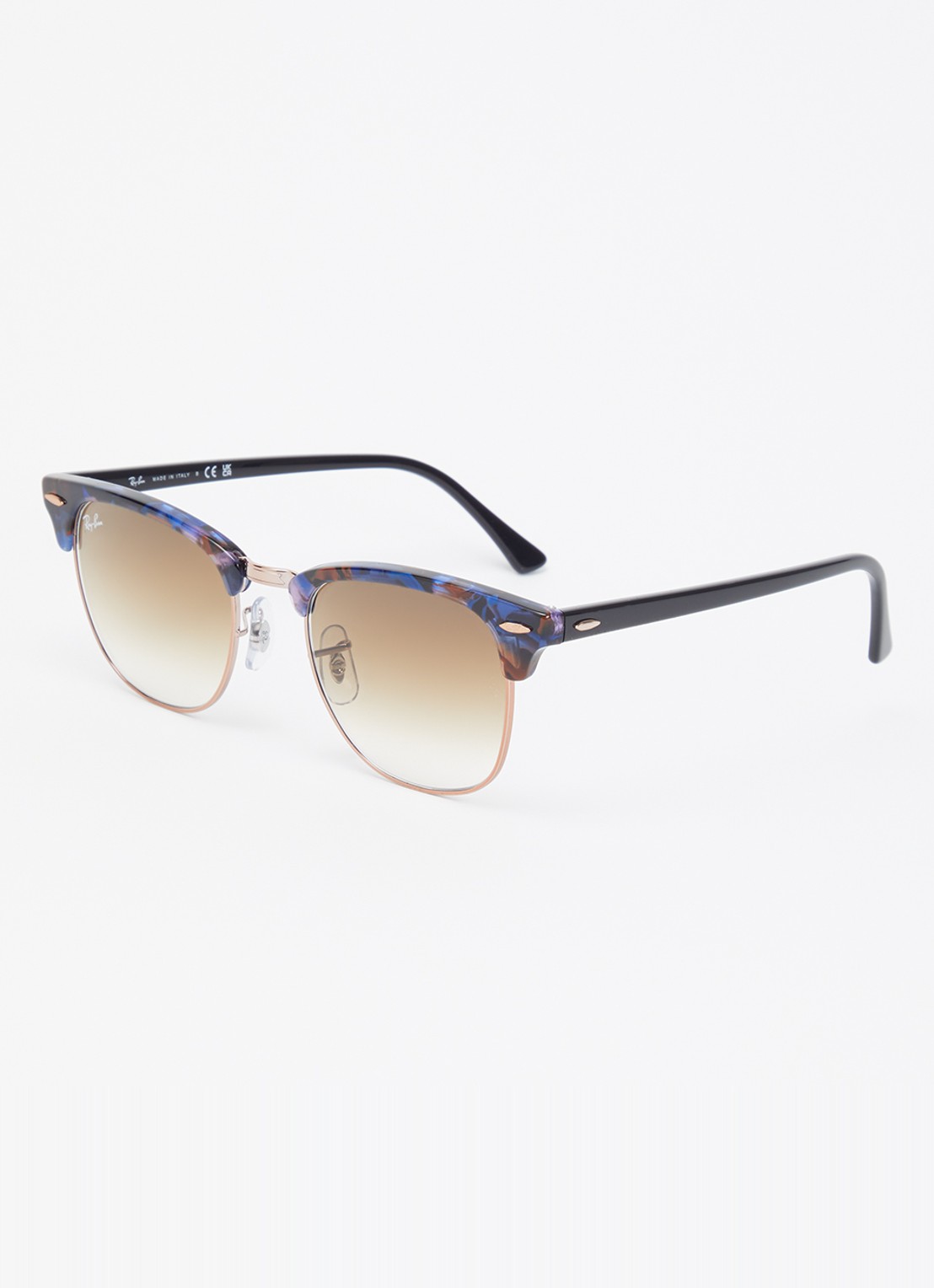Ray-Ban Clubmaster zonnebril RB3016 - voorkant 4 blauw