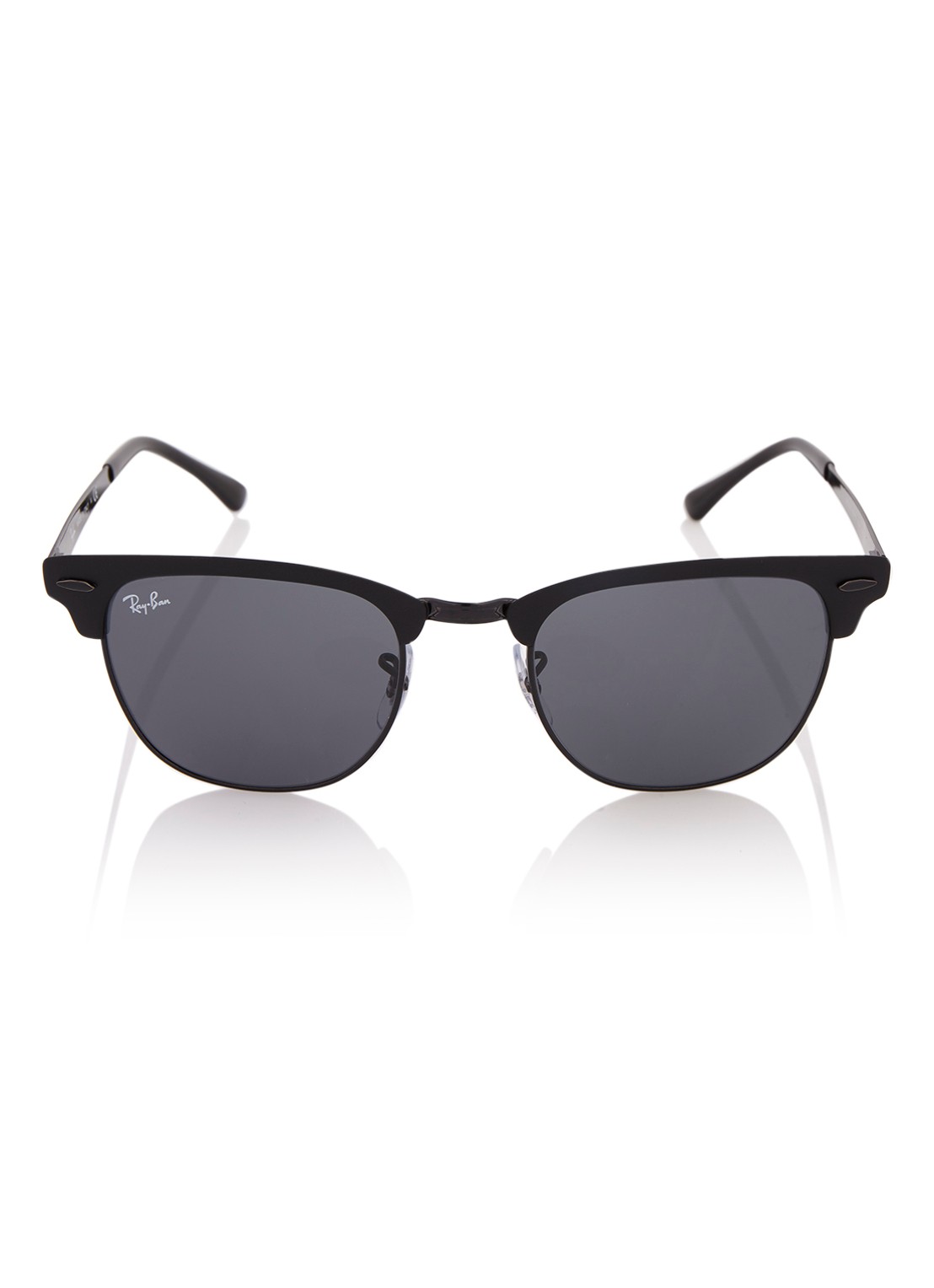 Ray-Ban Clubmaster zonnebril RB3716 - voorkant 2 zwart