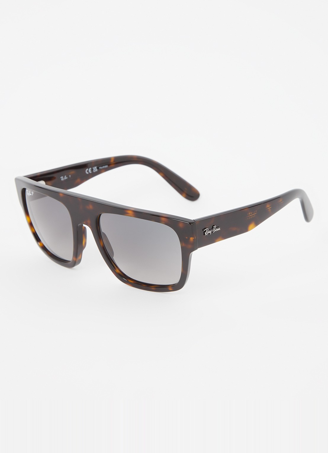 Ray-Ban Drifter zonnebril gepolariseerd RB0360S - voorkant donkerbruin