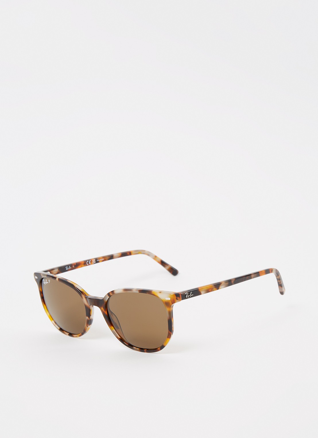 Ray-Ban Elliot zonnebril gepolariseerd RB2197 - voorkant bruin